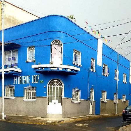 Hostal Azul Puebla Barrio El Alto מראה חיצוני תמונה