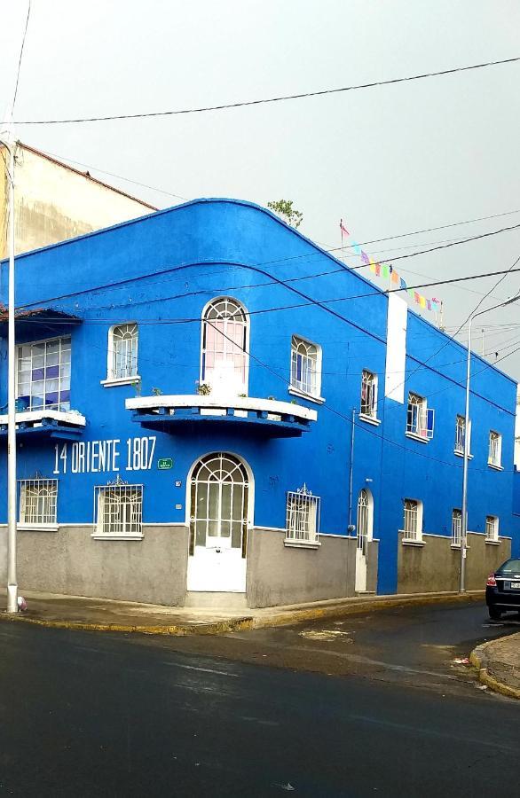 Hostal Azul Puebla Barrio El Alto מראה חיצוני תמונה