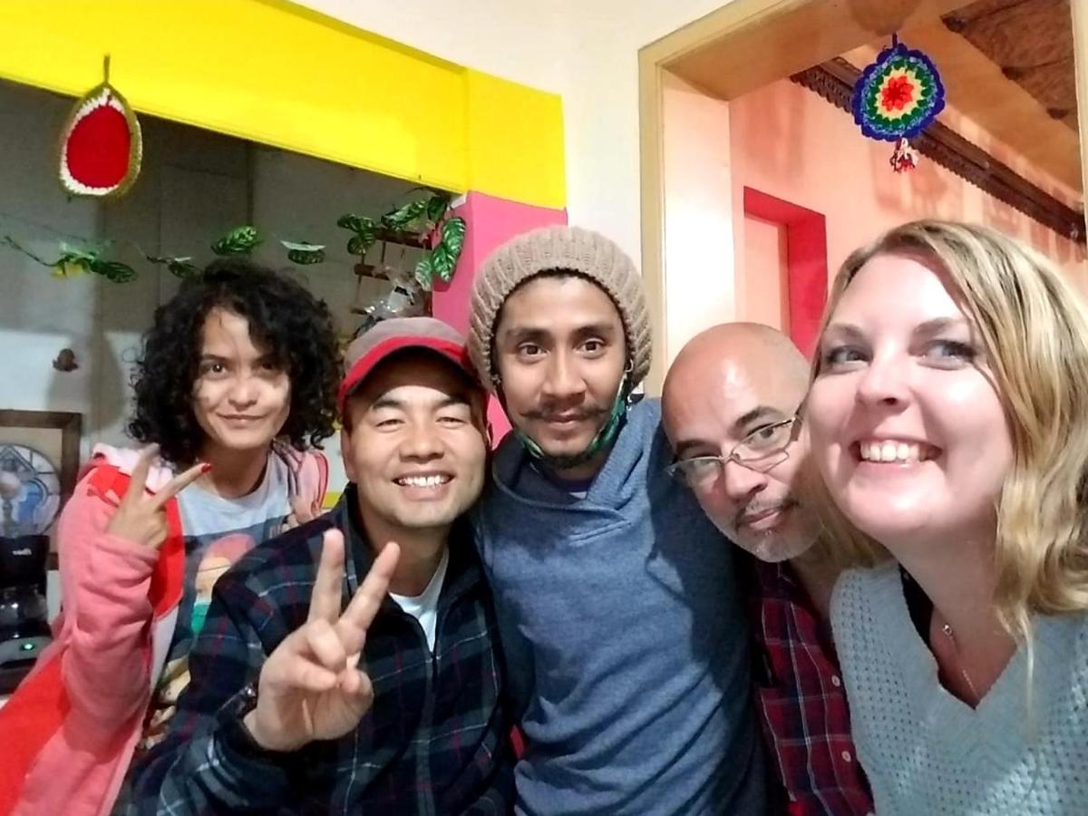Hostal Azul Puebla Barrio El Alto מראה חיצוני תמונה