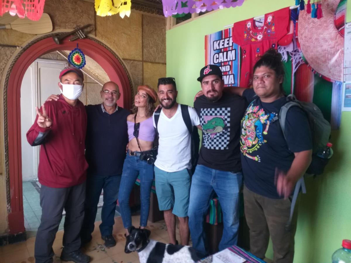 Hostal Azul Puebla Barrio El Alto מראה חיצוני תמונה