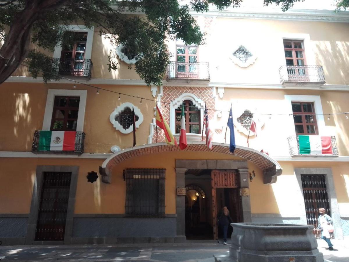 Hostal Azul Puebla Barrio El Alto מראה חיצוני תמונה