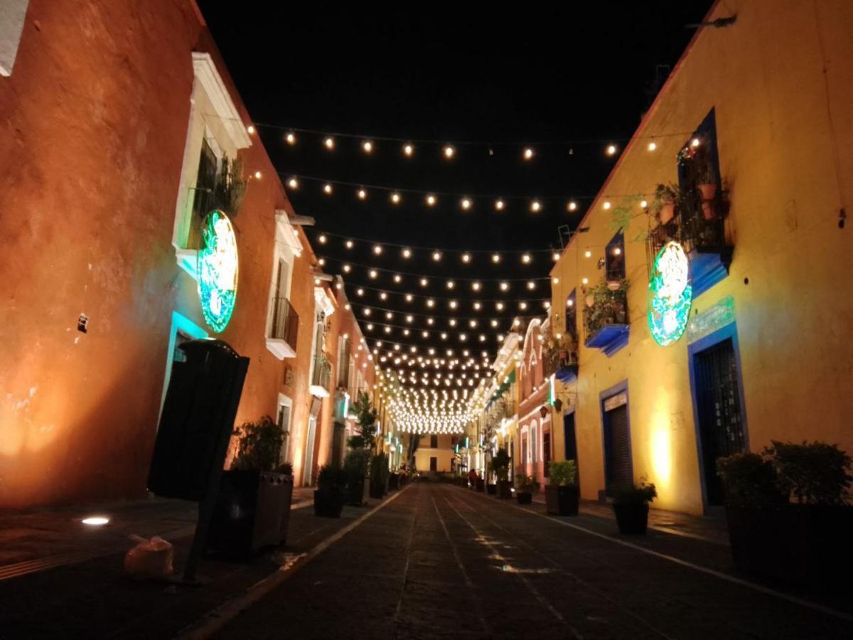 Hostal Azul Puebla Barrio El Alto מראה חיצוני תמונה