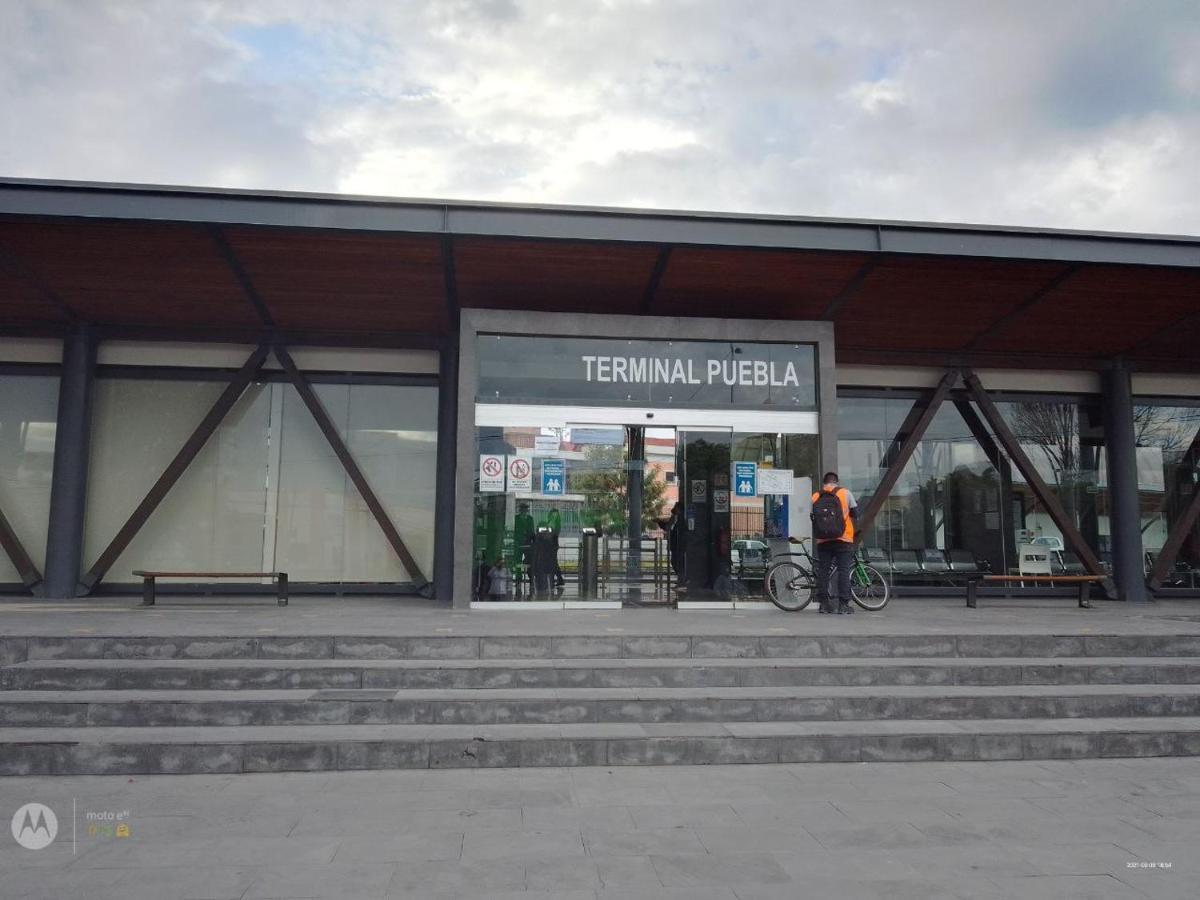 Hostal Azul Puebla Barrio El Alto מראה חיצוני תמונה