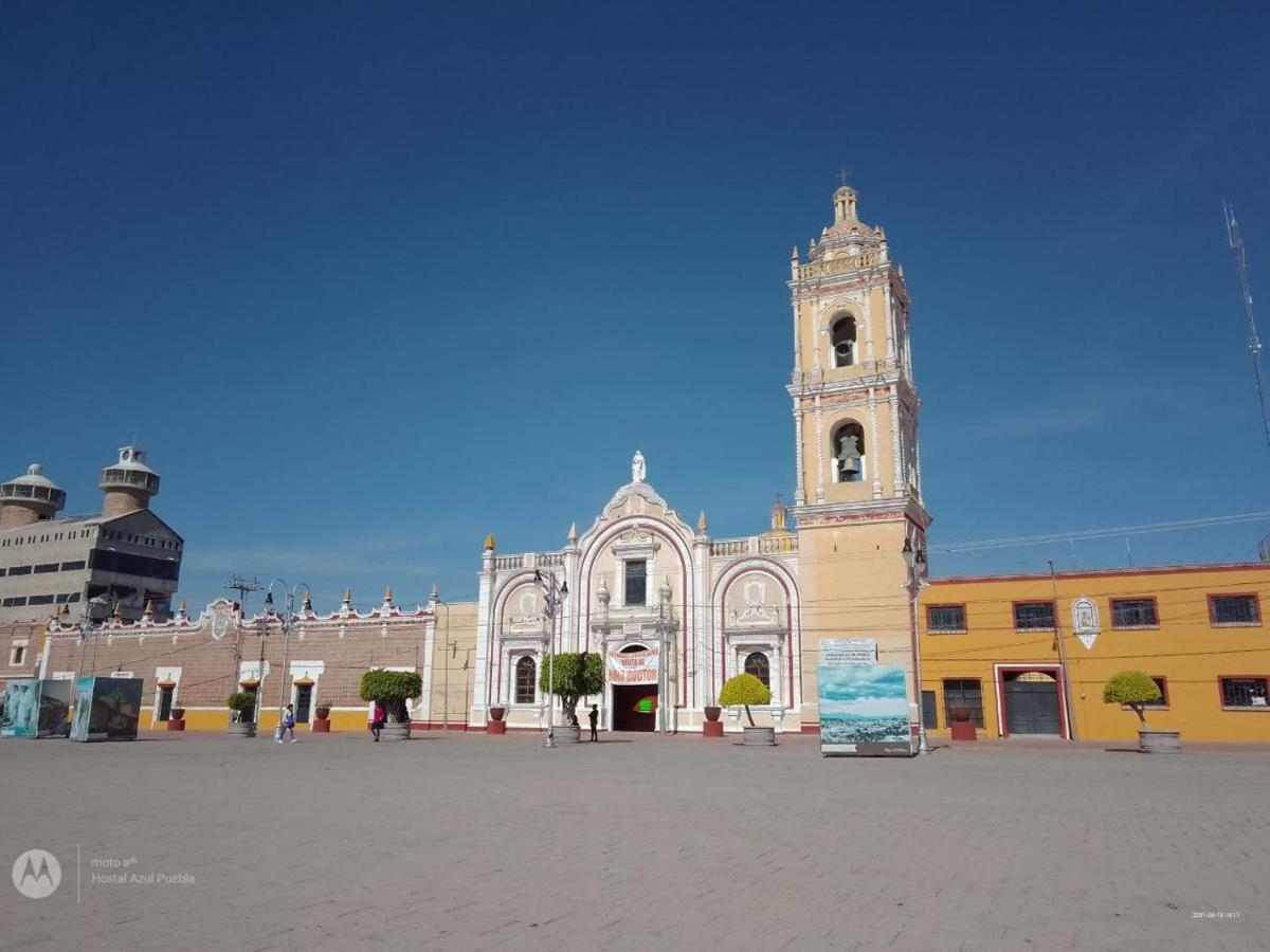 Hostal Azul Puebla Barrio El Alto מראה חיצוני תמונה