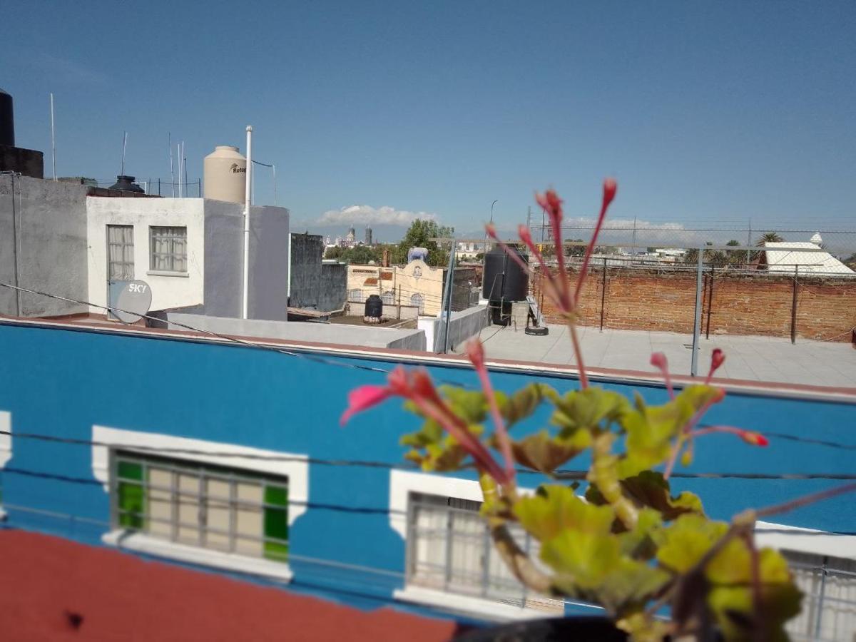 Hostal Azul Puebla Barrio El Alto מראה חיצוני תמונה