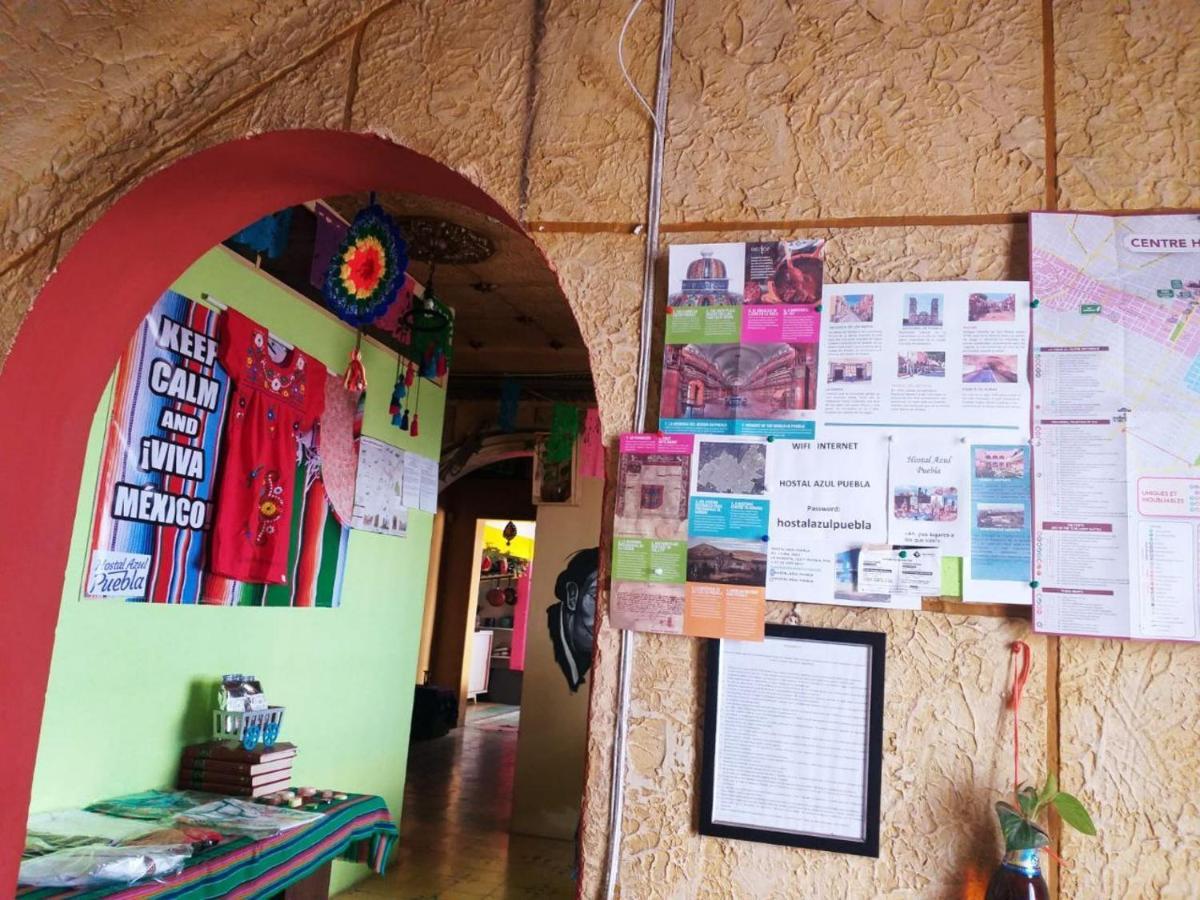 Hostal Azul Puebla Barrio El Alto מראה חיצוני תמונה