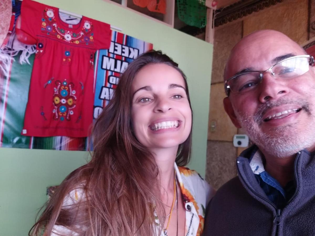 Hostal Azul Puebla Barrio El Alto מראה חיצוני תמונה