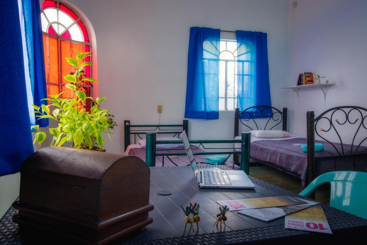 Hostal Azul Puebla Barrio El Alto מראה חיצוני תמונה