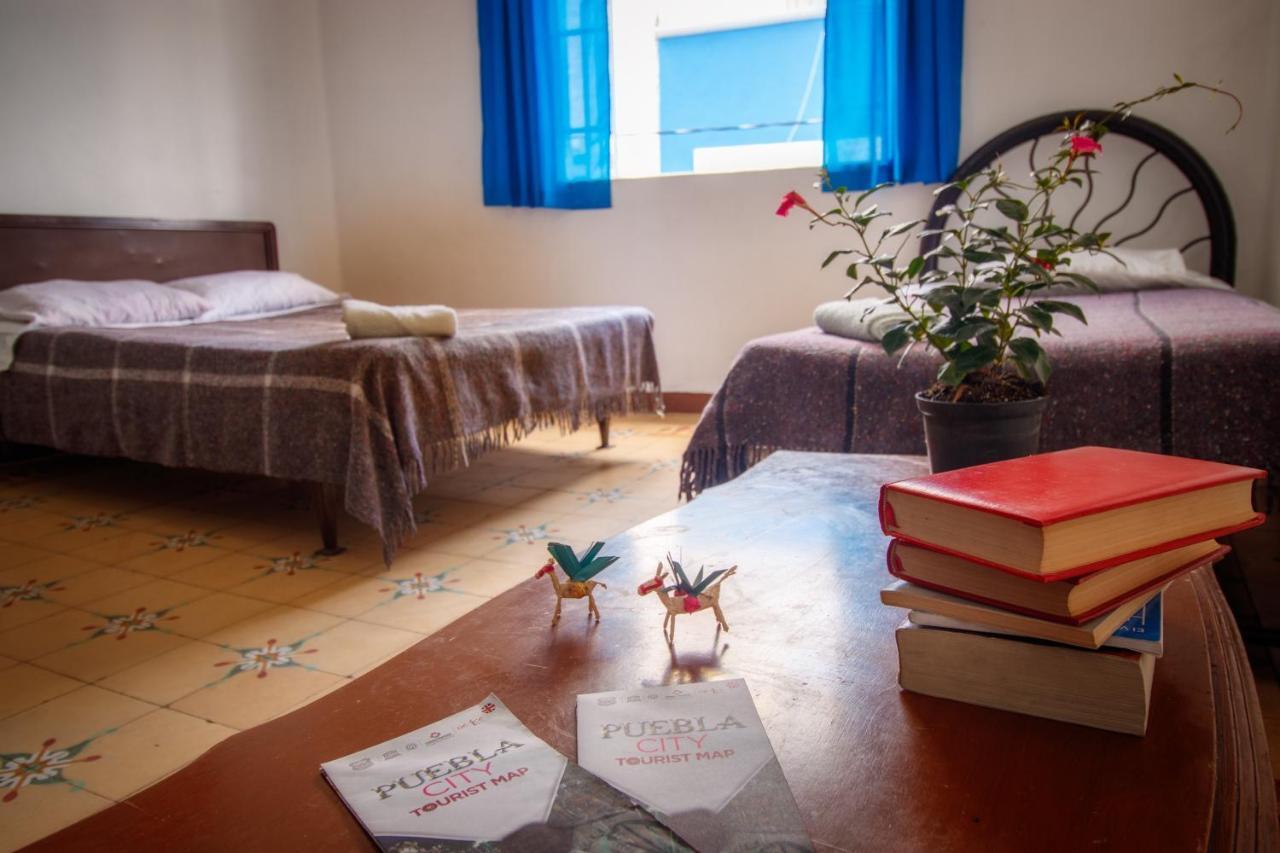 Hostal Azul Puebla Barrio El Alto מראה חיצוני תמונה