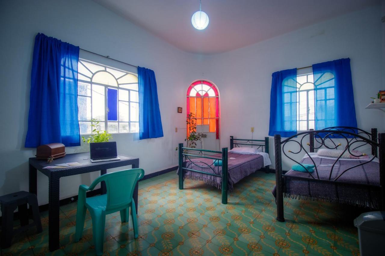 Hostal Azul Puebla Barrio El Alto מראה חיצוני תמונה